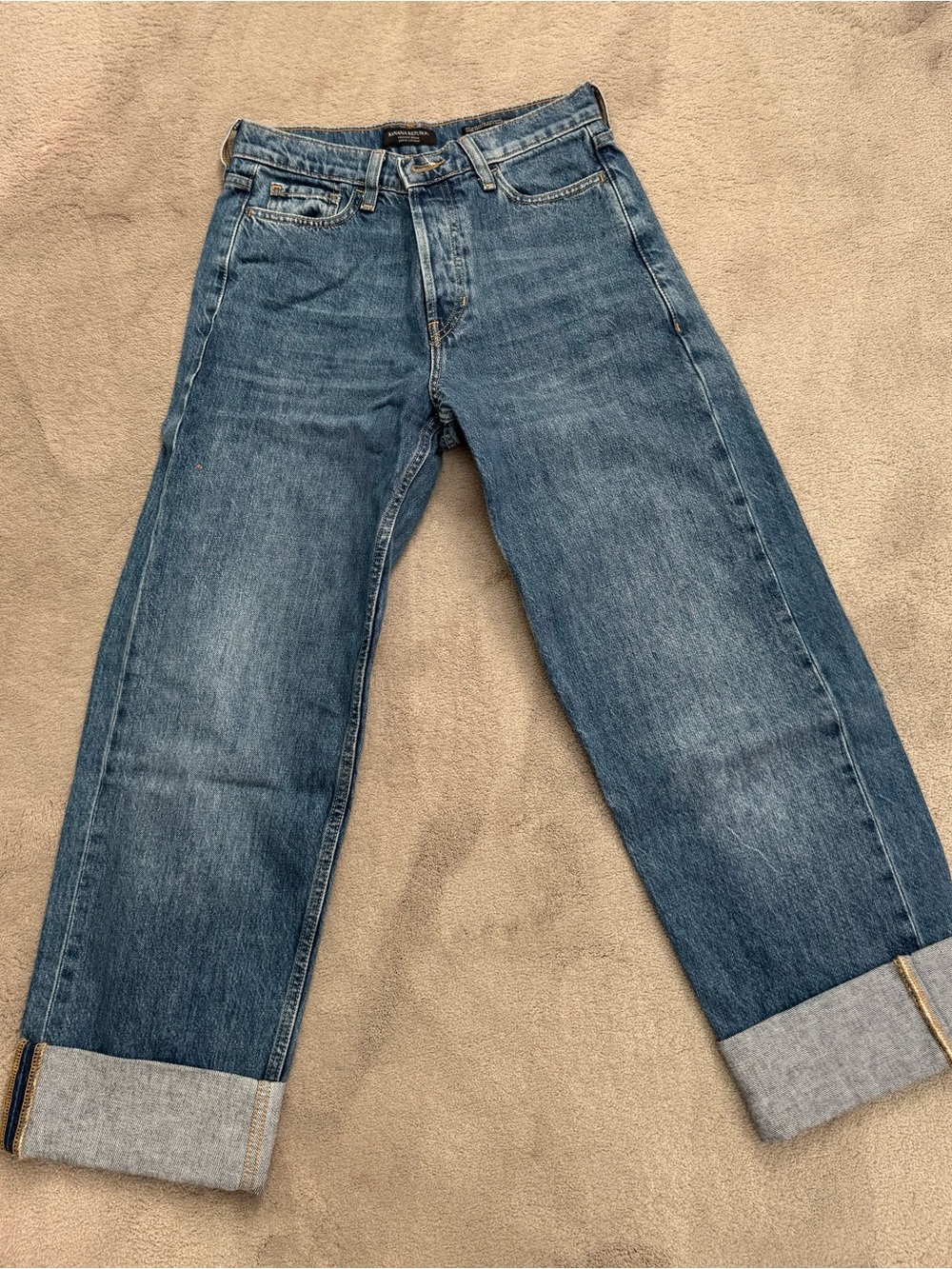 Banana Republic Relaxed Fit Blue Men's Jeans